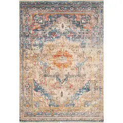 BAZHARS - Alfombra Vintage 160X235cm Intrigue 7802