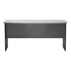 MSA MUEBLES SANTA ANA - ESCRITORIO CURVO 160 MAPLE CON GRIS