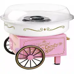 GENERICO - Maquina Para Algodon De Azucar Electrica Vintage Rosada