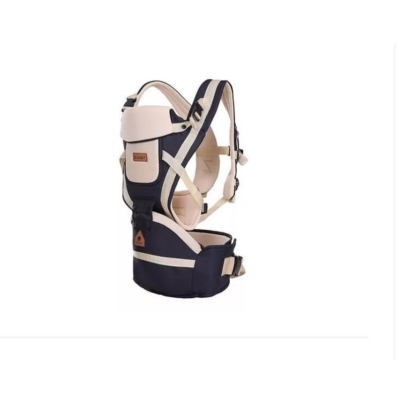 GENERICO - Portabebe 3 En 1 Willbaby / Asiento azul beige