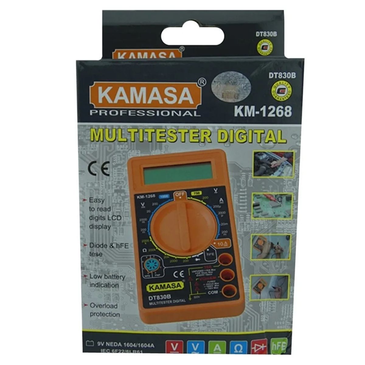 KAMASA - Multimetro Multitester Digital Kamasa