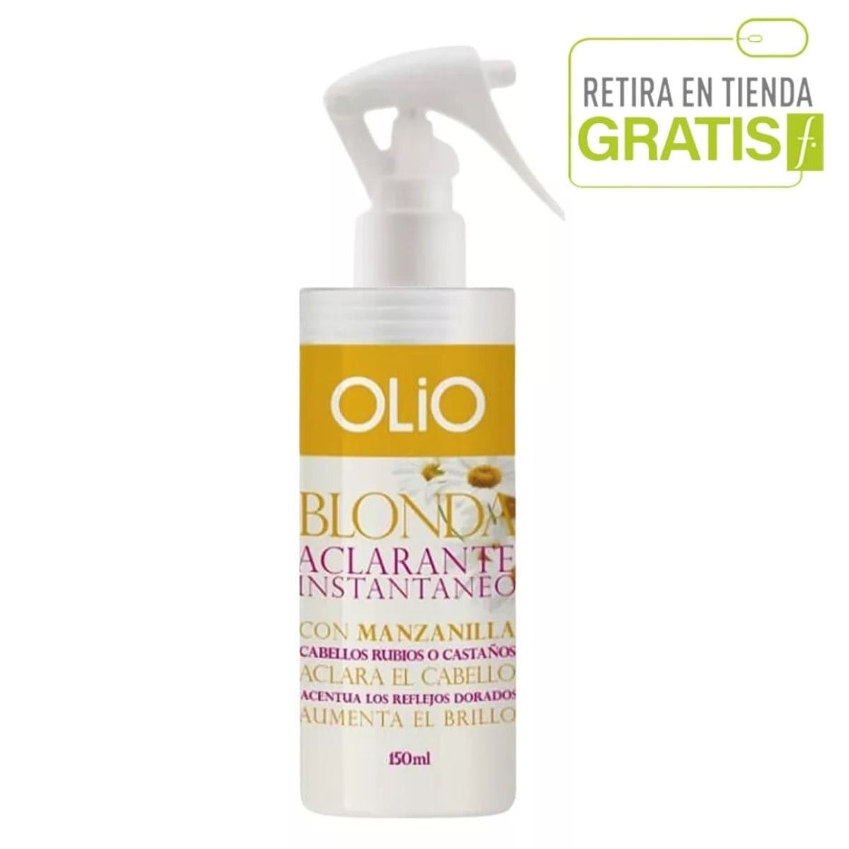 OLIO - OLIO Aclarante Instantáneo de Manzanilla 150 ML
