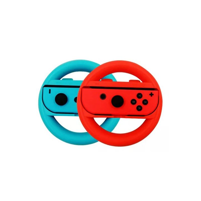 OEM - Volante Para Joycons De Nintendo Switch Negro- Crazygames