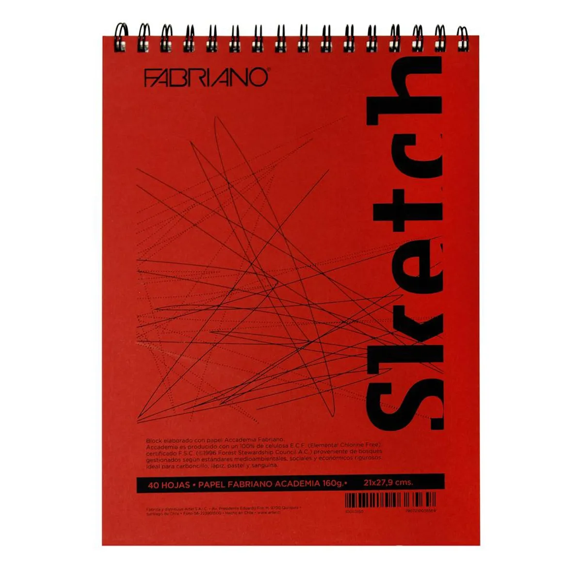 ARTEL - Croquera Fabriano  Dibujo 21X29,7