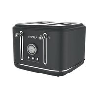 Tostador 4 Rebanadas Iconic Black