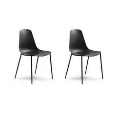 ASIMETRIKA - Set 2 Silla Almaraz Negro