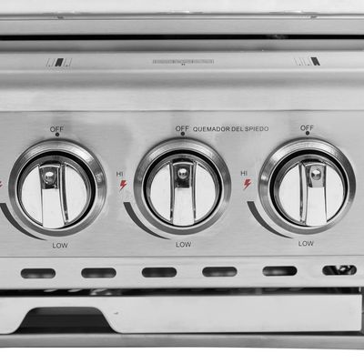 Imagen 2 del producto Parrilla Deluxe 3Q Gas Licuado + Spiedo