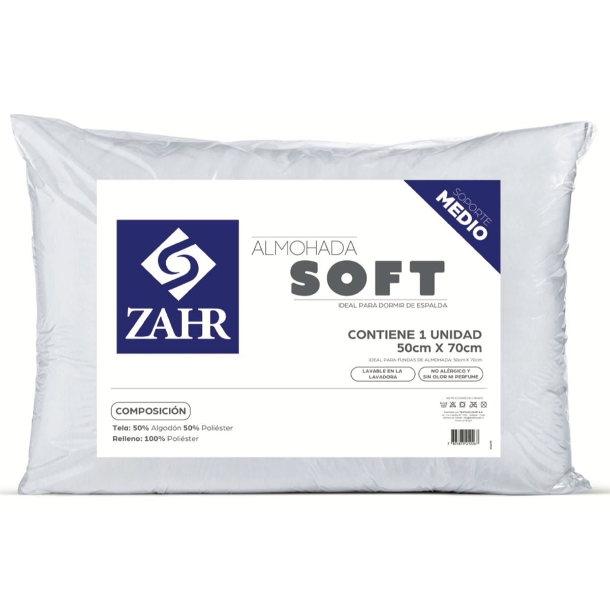 ZAHR - Almohada Soft Antialergica