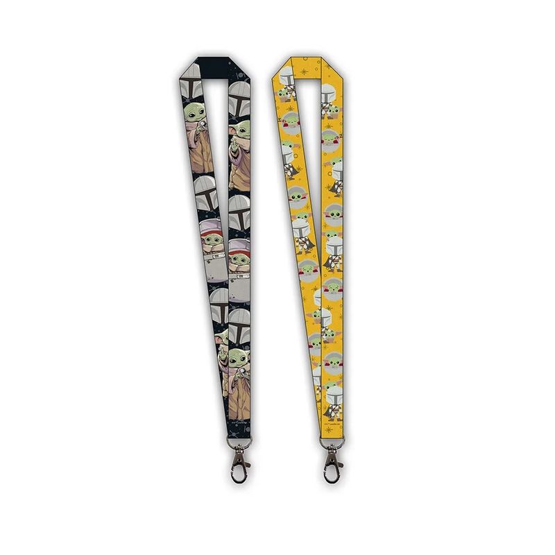 PROARTE - Set 2 Lanyard Colgante Portacredencial Mandalorian