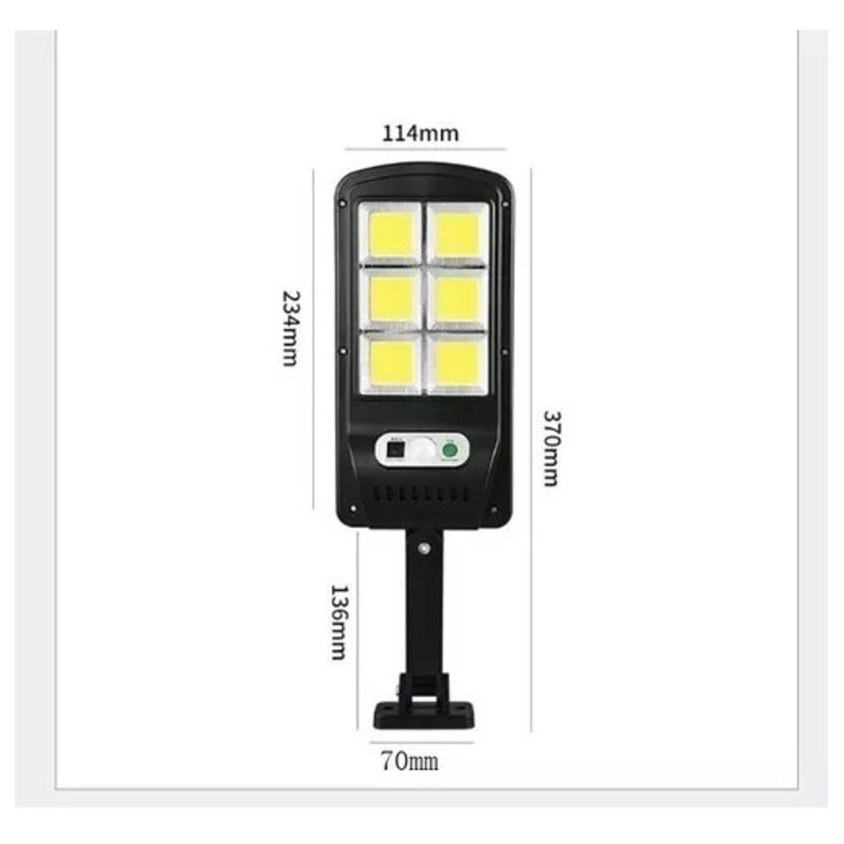 GENERICO - Foco Solar 400w Foco Solar Jardin Foco Led Sensor Solar