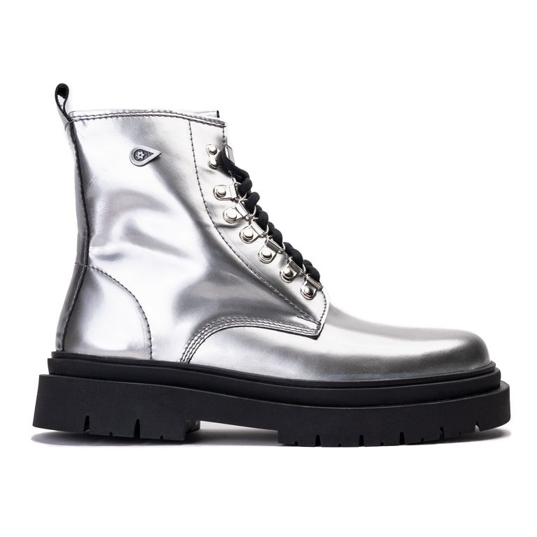 Bototo Cuero Astar Plata