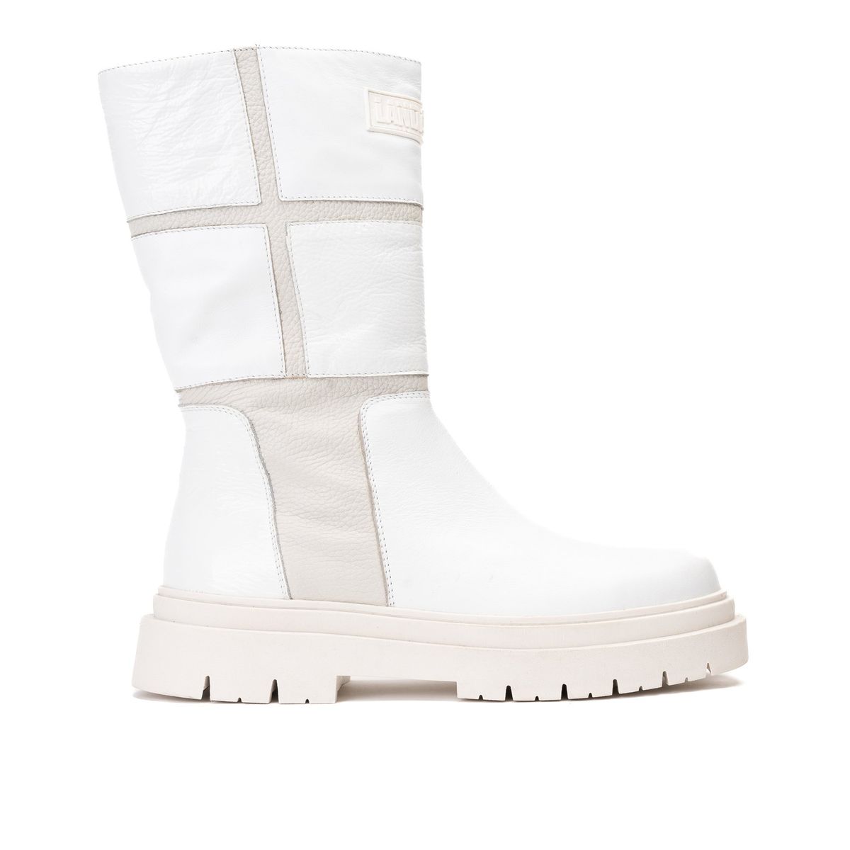 LANDAZURI - Bota Cuero Reah Blanco Landazuri