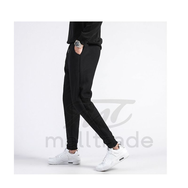 EVERSO - Buzo Chiporro Deportivo Hombre y Juvenil Unisex Solo Negro