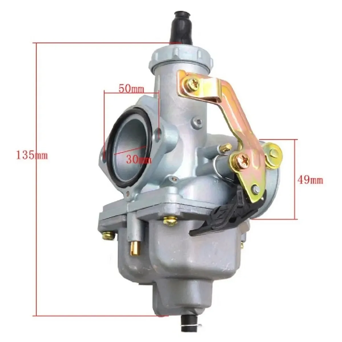 GENERICO - Carburador Moto 200 A 250cc (pz 30) + Filtro De Bencina Cg