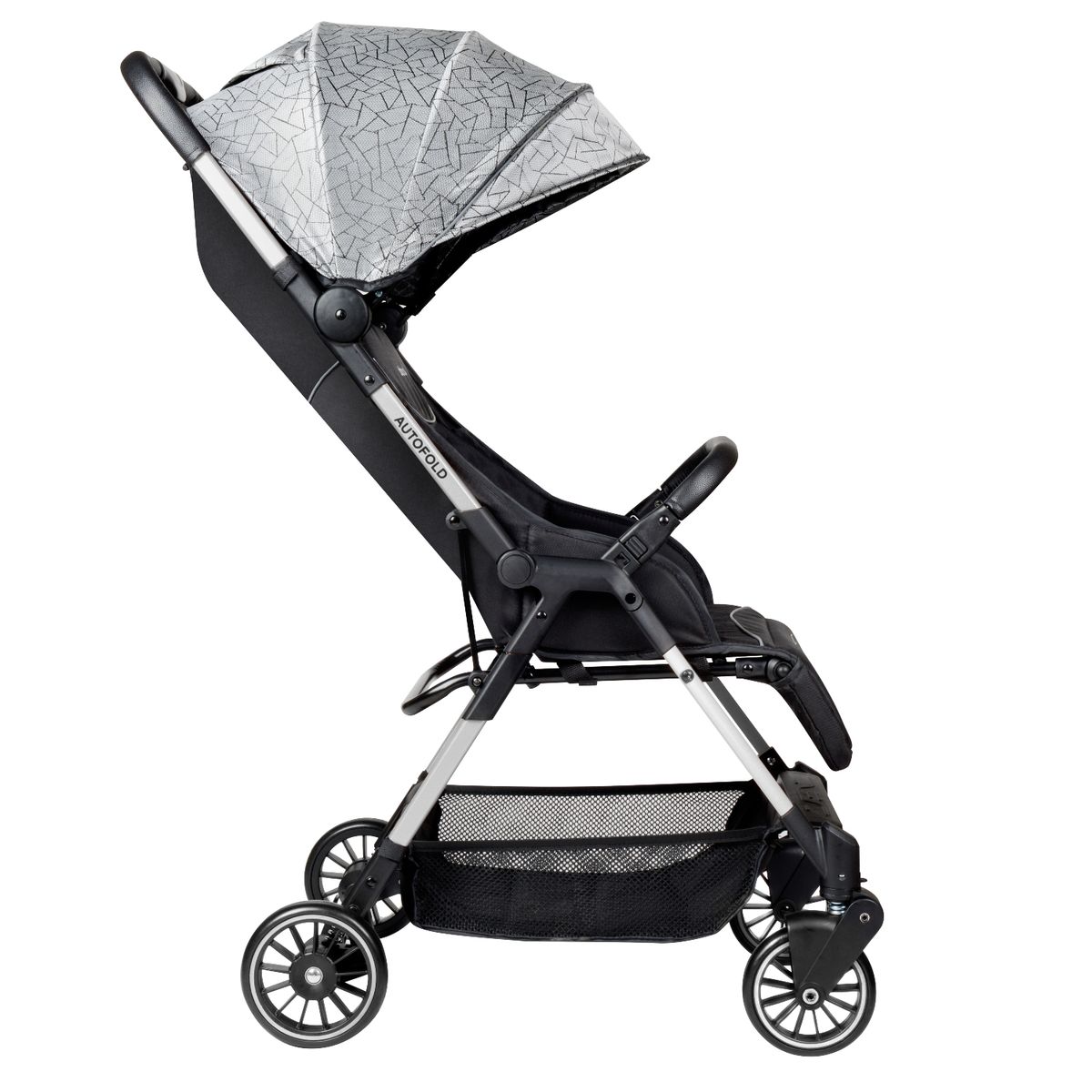 BBQOOL - Coche Maleta Plegado Automático Autofold Grey