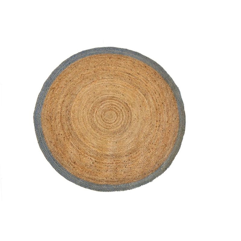 BAZHARS - Alfombra Redonda Yute 200X200 cm Nav Bk 080 Bazhars