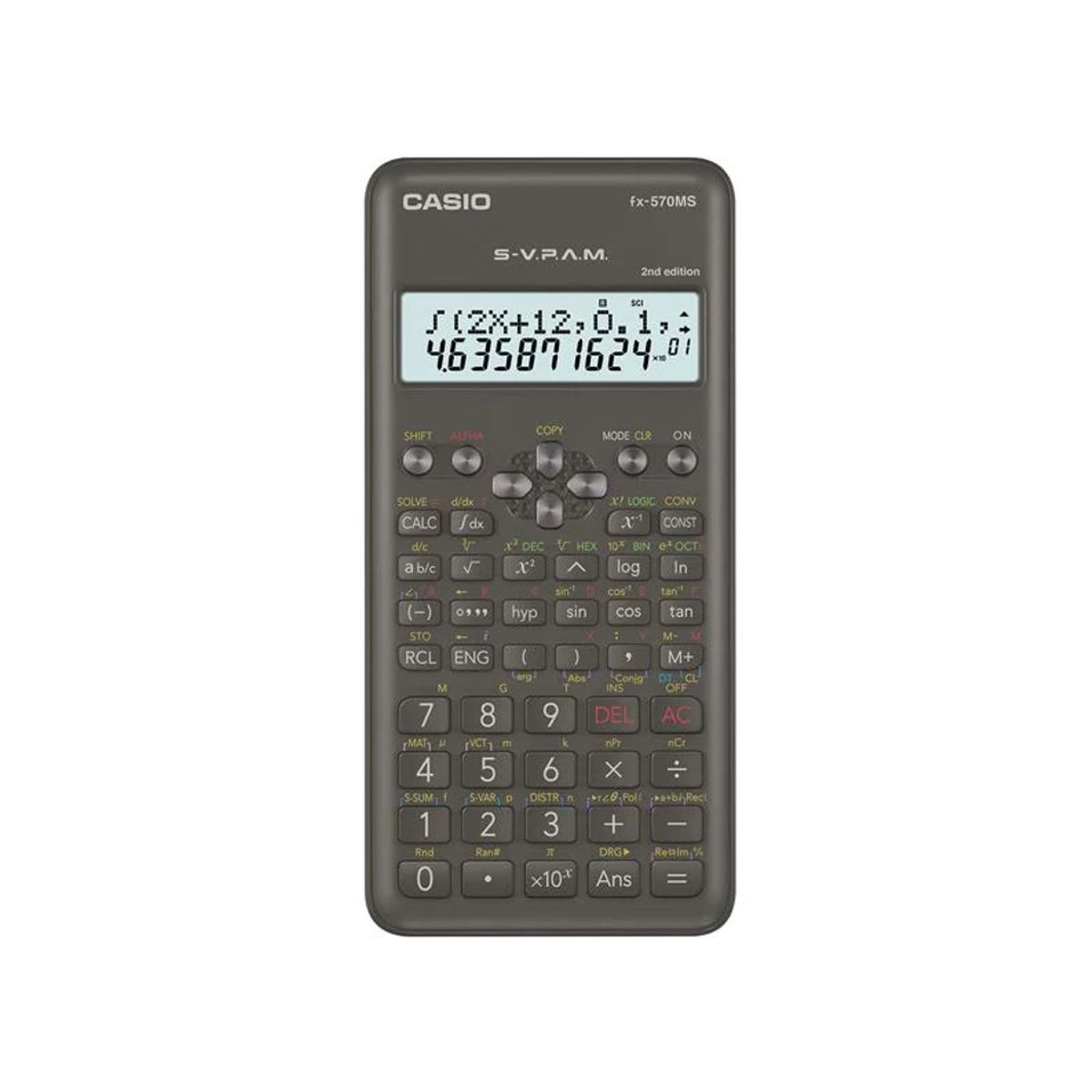 CASIO - CALCULADORA CIENTIFICA FX 570MS