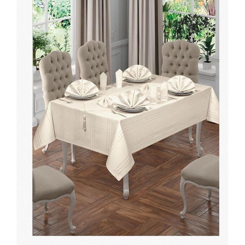 MROTTO - Mantel Beige Antimanchas 160x220 cm