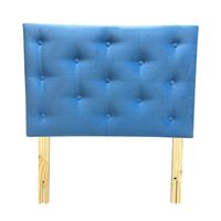 Respaldo 1 Plaza Celeste Felpa Muebles Rimar