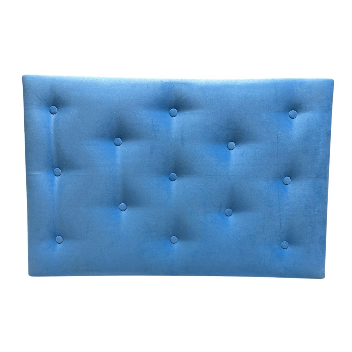 GENERICO - Respaldo 1 Plaza Celeste Felpa Muebles Rimar