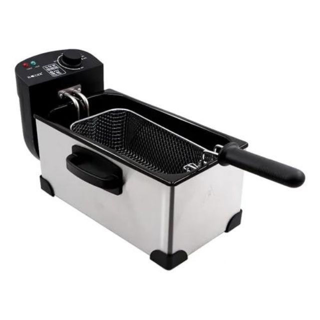 Freidora Eléctrica Haeger Hg-5299 Plata 60 Hz 220v.