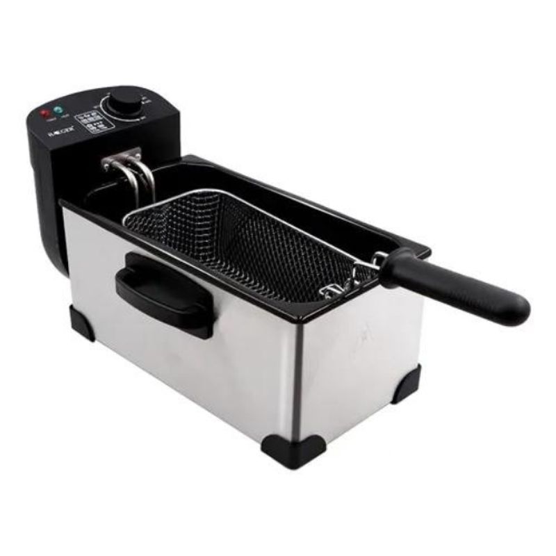 RAFF - Freidora Eléctrica Haeger Hg-5299 Plata 60 Hz 220v.