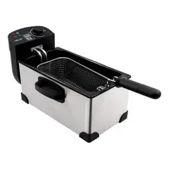 RAFF - Freidora Eléctrica Haeger Hg-5299 Plata 60 Hz 220v.