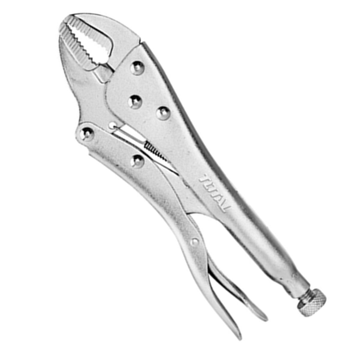 TOTAL TOOLS - Alicate Caiman De Presion Boca Recta 10 PuLG Total Tht191002