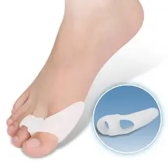 GENERICO - Corrector de Juanete Venda Separador Dedos Silicona 2 Unidades