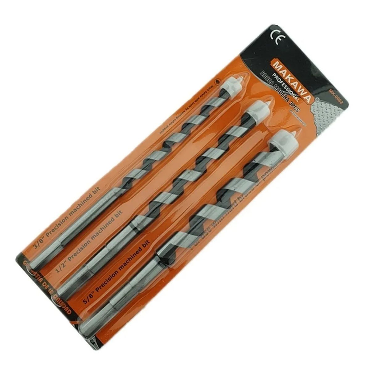 MAKAWA - Broca Madera 3 Piezas Makawa Mk-0662