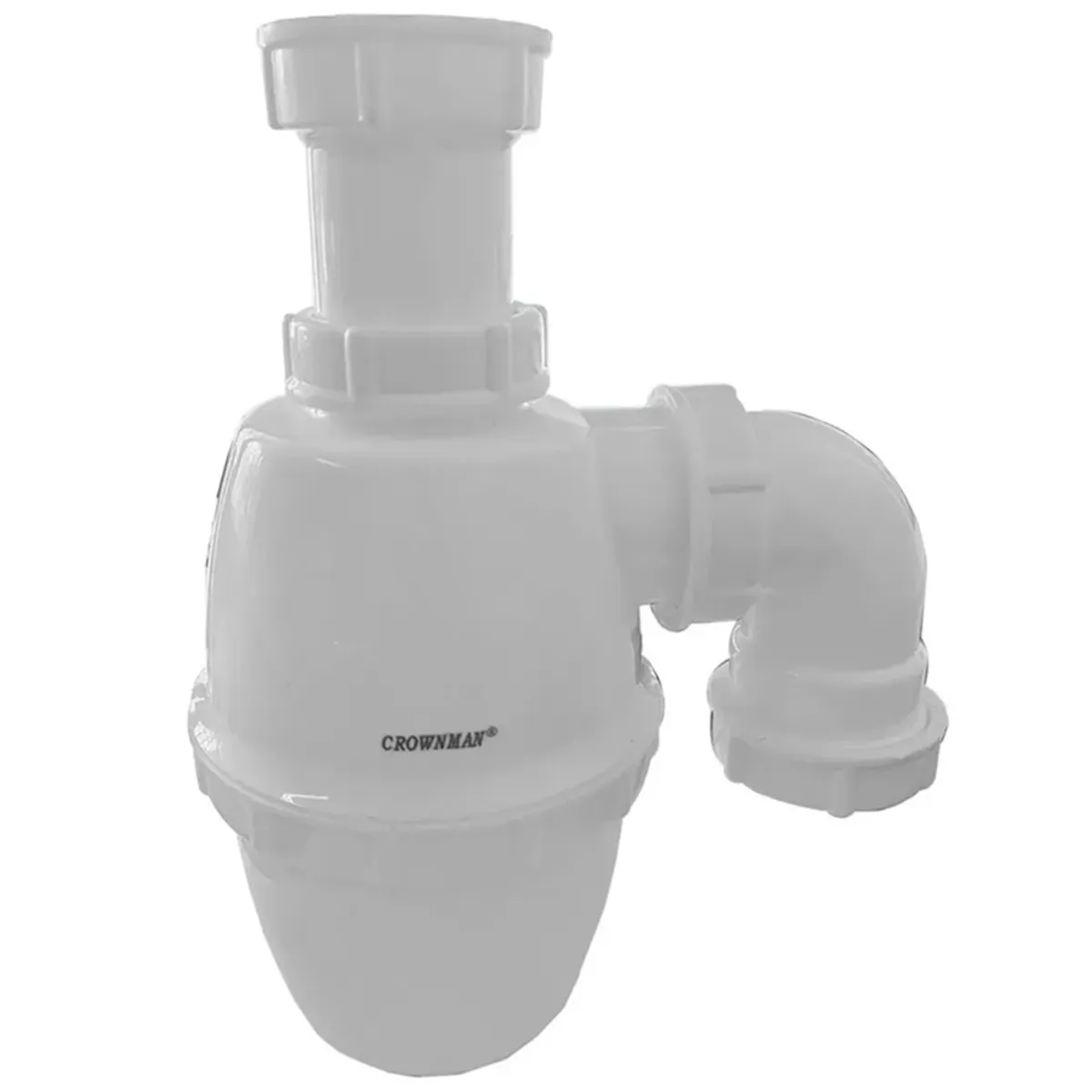 GENERICO - Sifon Lavaplatos Salida Curva 1-12 Pulgada Desague Cocina