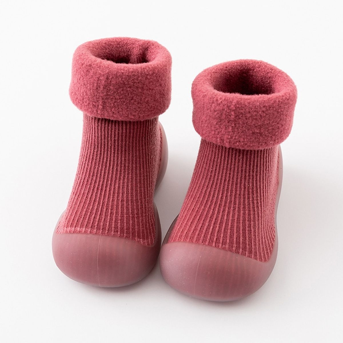 GENERICO - Zapato de Polar para bebes niños y niñas Suela de goma antideslizante