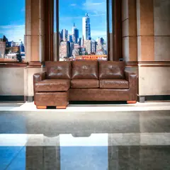 MUEBLES AMERICA - Seccional Multiposiciones Magic Pu Caramelo