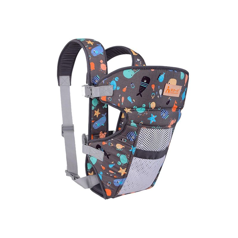 GLOBAL LATIN GROUP - Portabebés Canguro Mochila - Gris