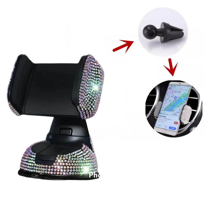 GENERICO - Soporte Universal teléfono accesorio con brillos tornasol