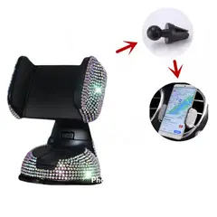 GENERICO - Soporte Universal teléfono accesorio con brillos tornasol