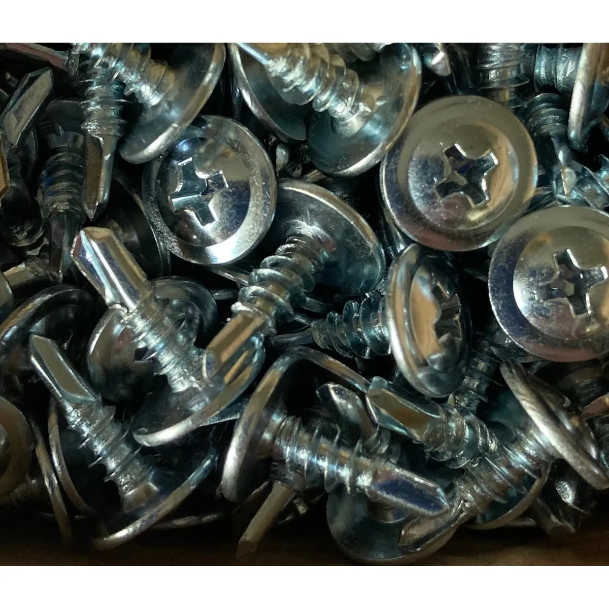 GENERICO - 1000 Tornillos Lenteja 8x1/2 Punta Broca