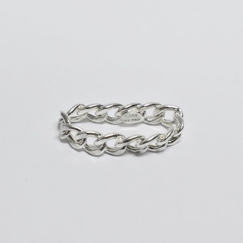 ROSETT - Anillo tejido groumet Plata ley 925