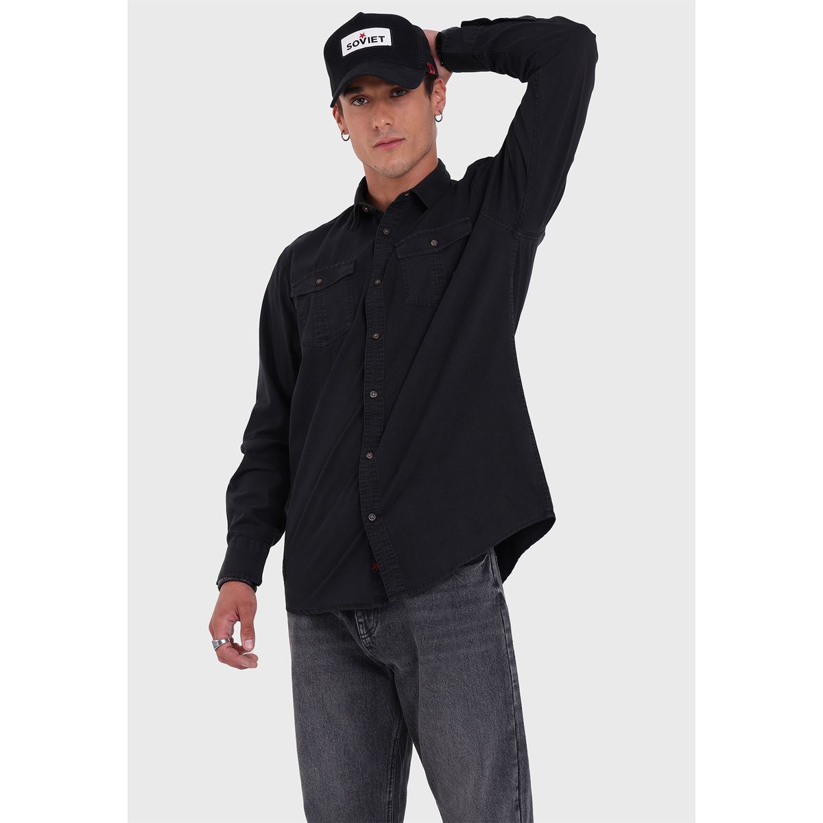 SOVIET - Camisa Manga Larga Hombre Soviet SOVIET