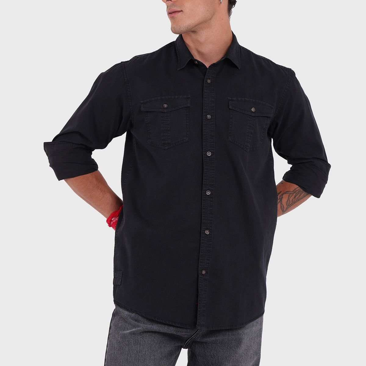 SOVIET - Camisa Manga Larga Hombre Soviet SOVIET