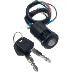 GENERICO - Chapa De Contacto Moto Embutida 4 Cables Honda Cg 125