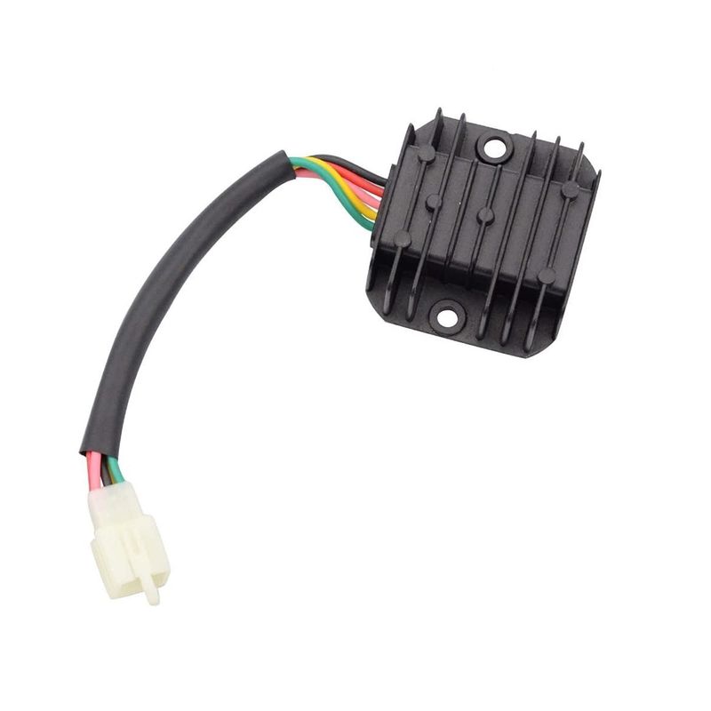 GENERICO - Rectificador motos 5 cables MONOFASICO (CONECTOR HEMBRA)