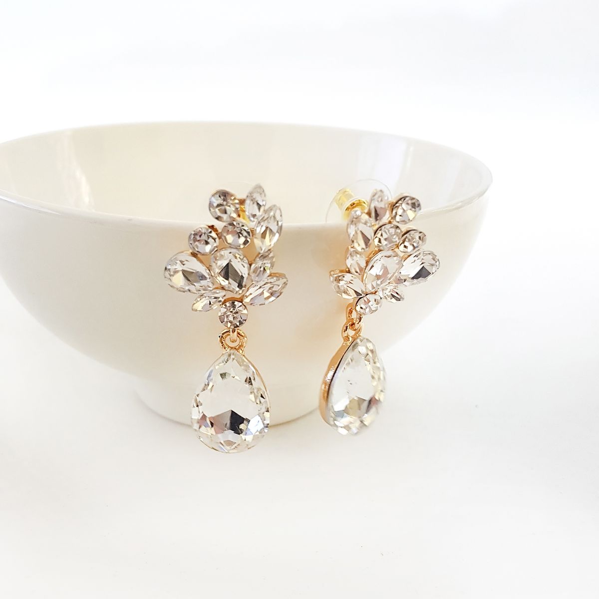 GENERICO - Aros De Fiesta En Fantasía Con Cristales Wonderful