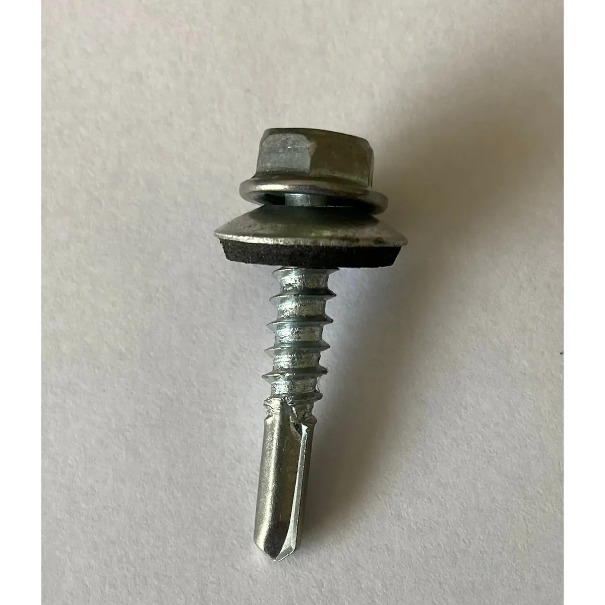 GENERICO - 100 Autoperforantes  Hexagonal 12 x 1" Punta Broca