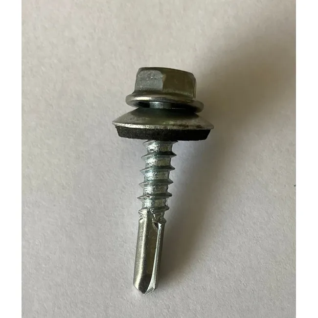 GENERICO - 100 Autoperforantes  Hexagonal 12 x 1" Punta Broca