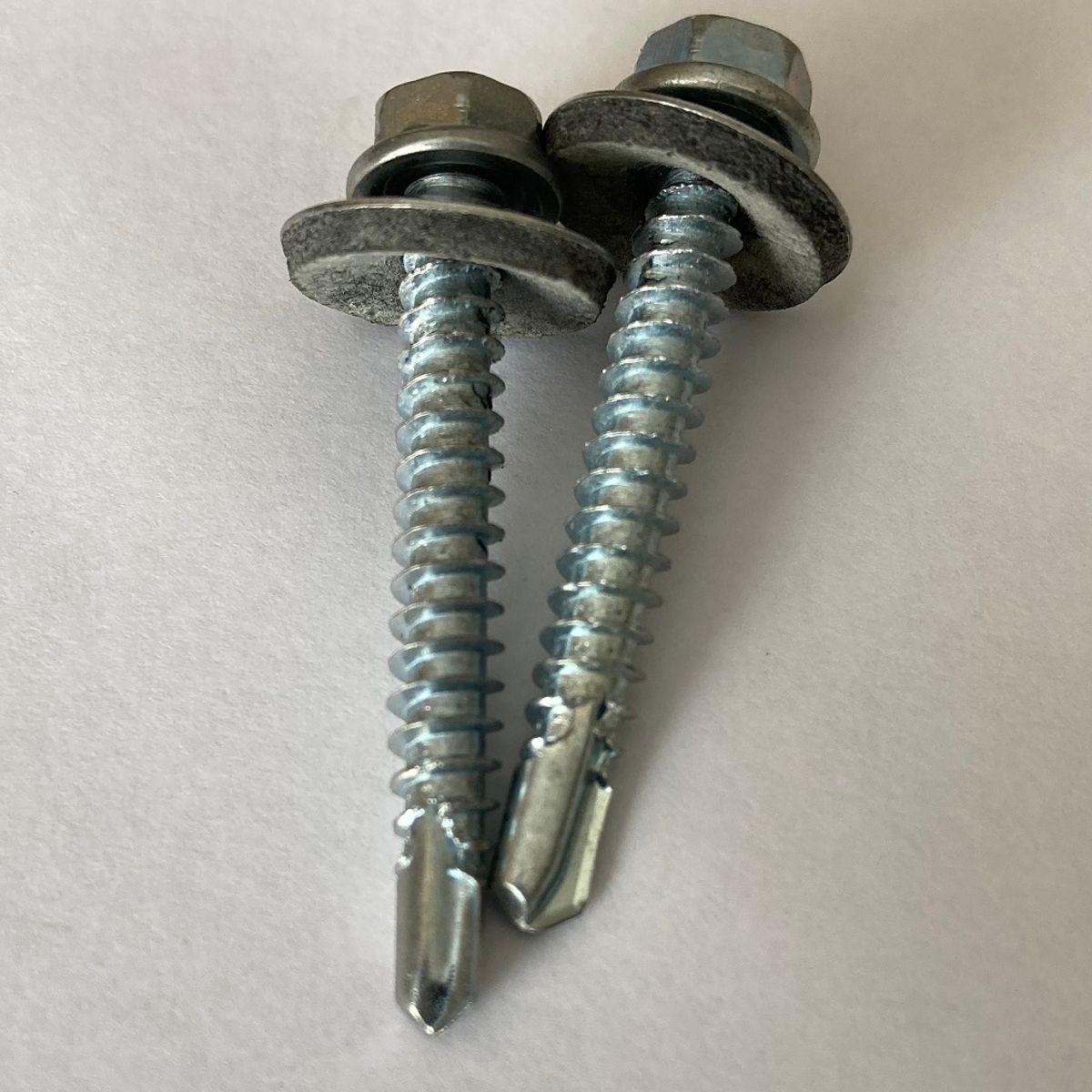 GENERICO - 100 Autoperforantes 12 x 1.1/2" Hexagonal con Golilla