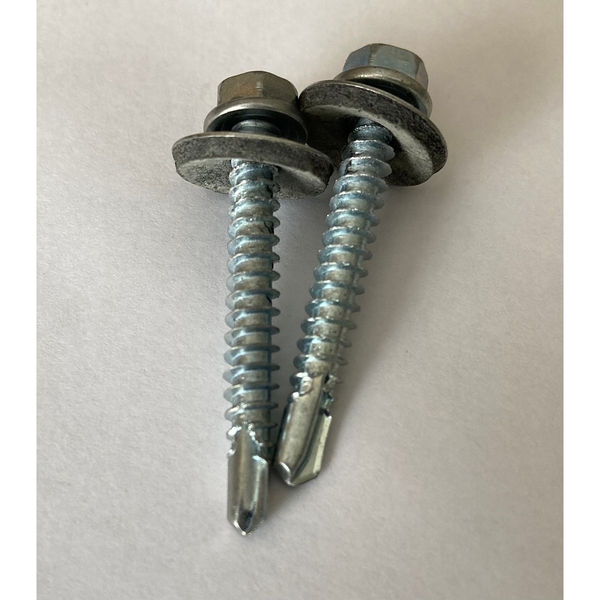 GENERICO - 100 Autoperforantes 12 x 1.1/2" Hexagonal con Golilla