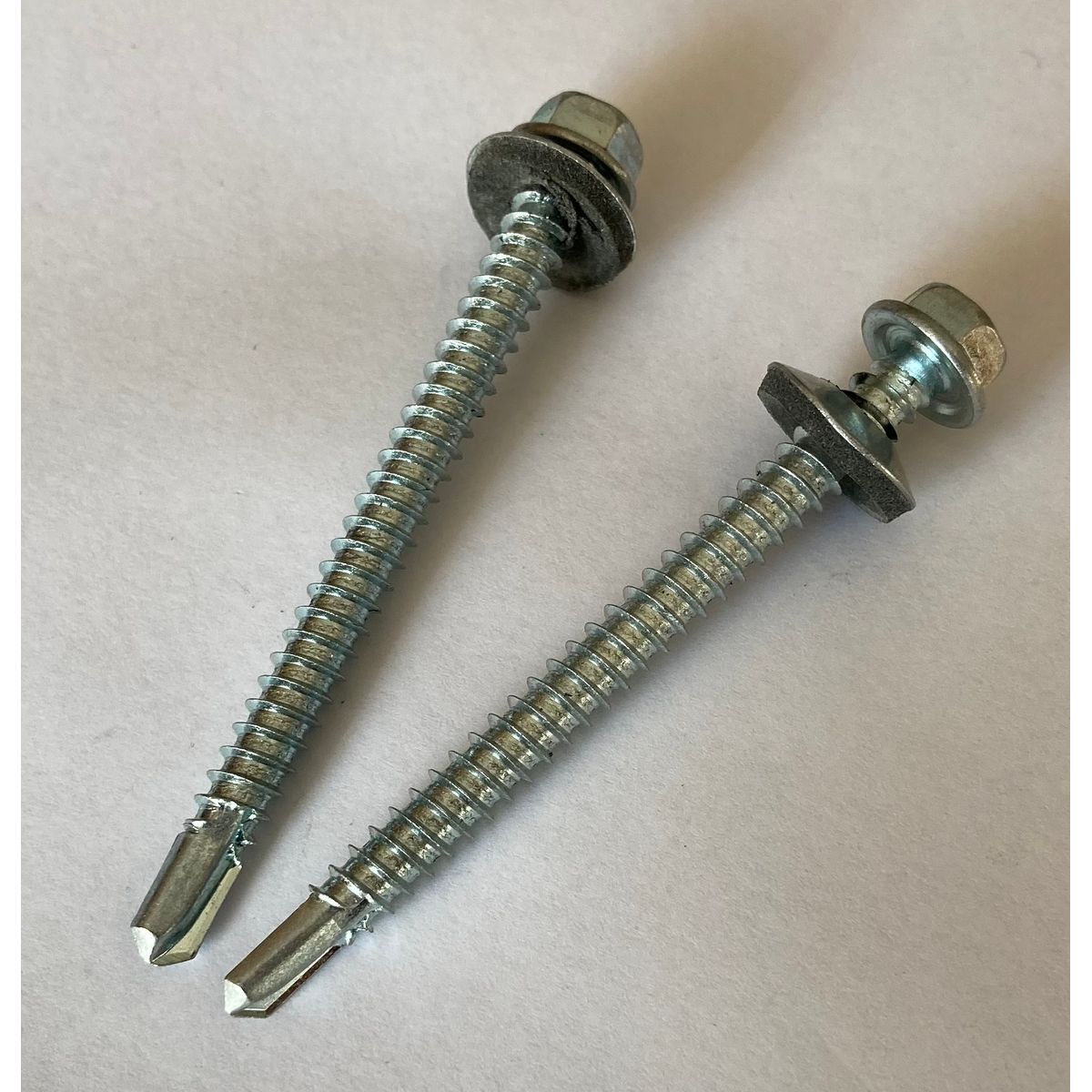 GENERICO - 100 Autoperforantes 12 x 2.1/2"  Hexagonal con Golilla