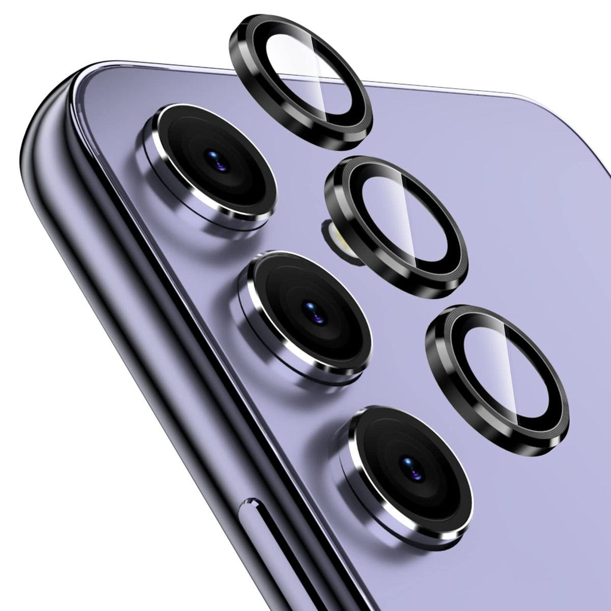 GENERICO - Protector De Lentes Para Samsung A54 5G - Negro