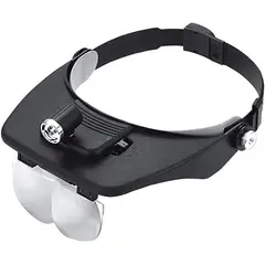 GENERICO - Lentes Visera Lupa Con Luz Led 4 Lentes Ajustables